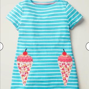 NWT mini boden Appliqué Pocket Tunic 6-7Y